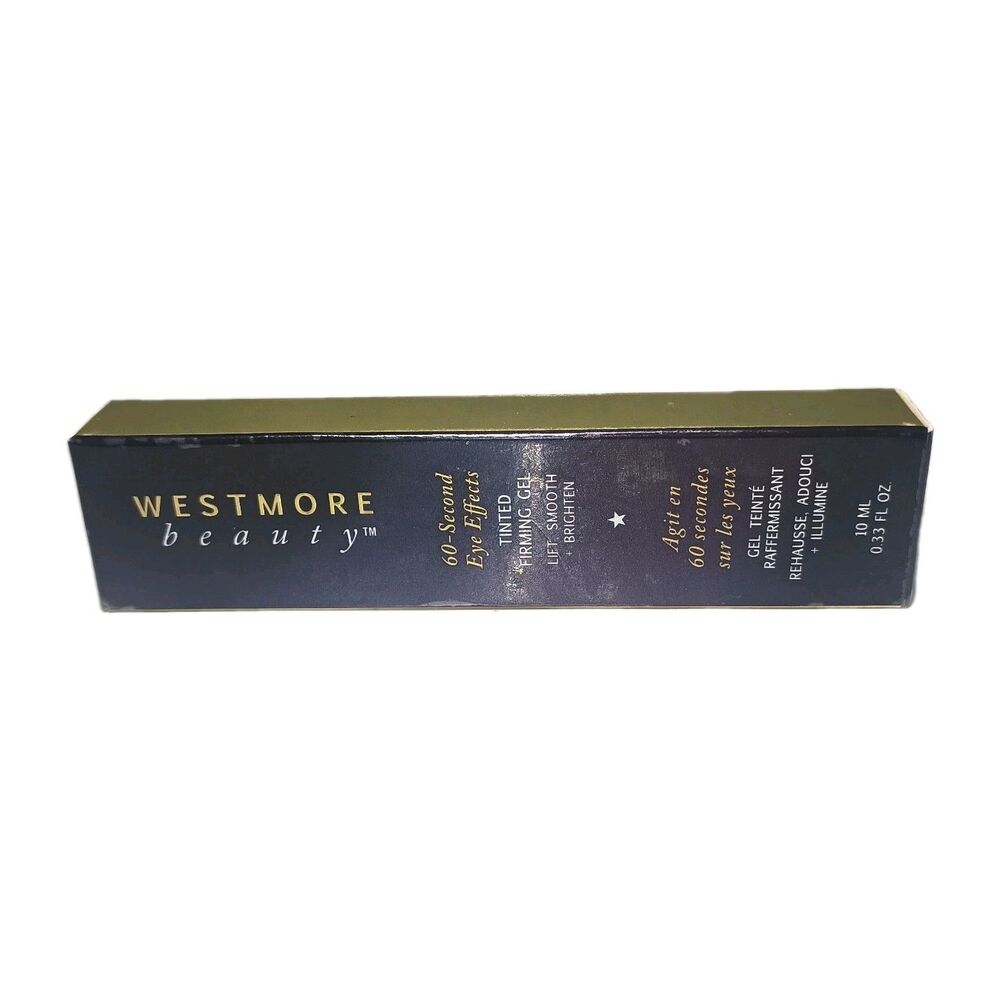 Westmore Beauty 60 SECOND EYE EFFECTS Tinted Firming Gel LIGHT TO MEDIUM 0.33 oz
